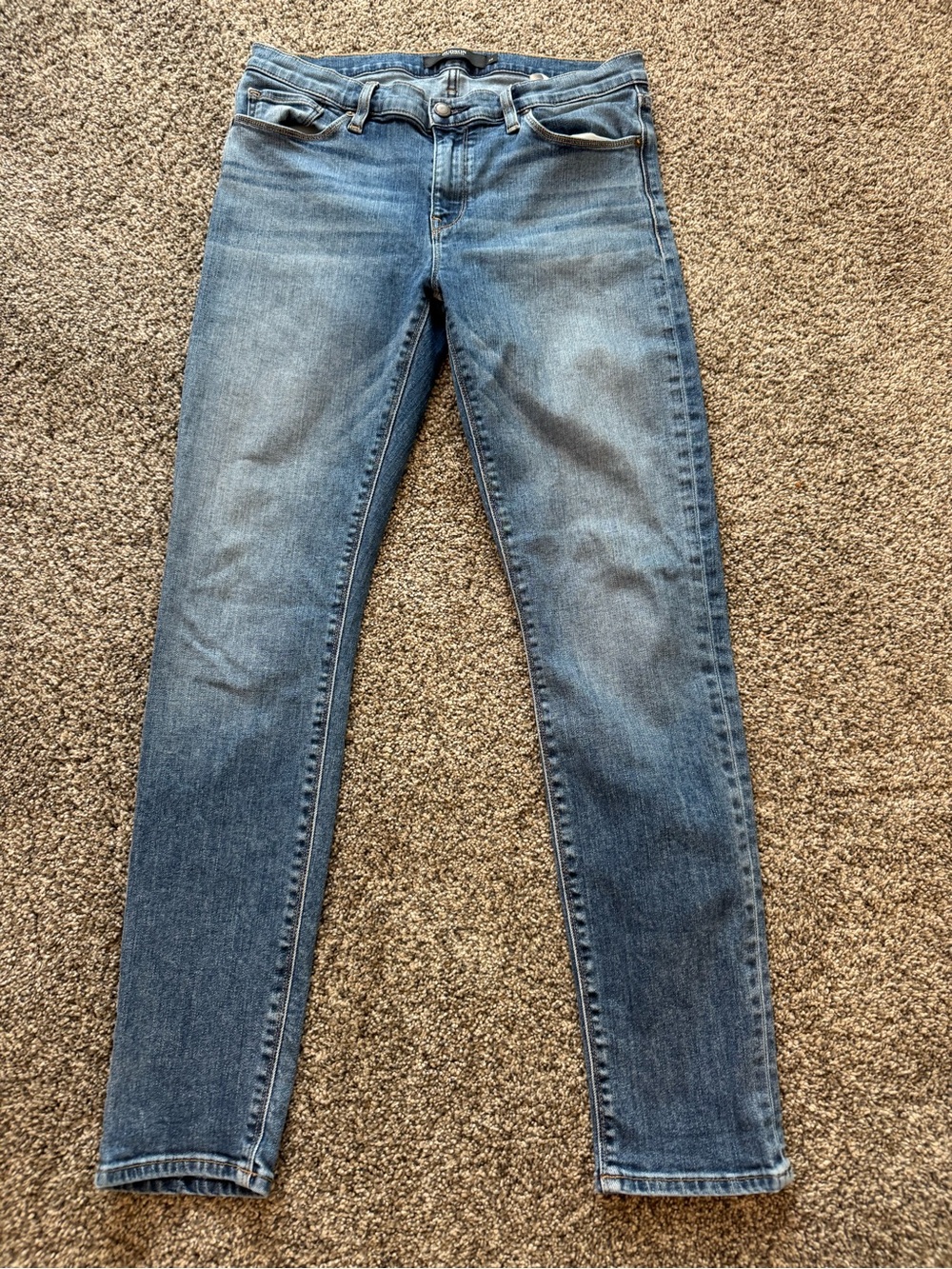 Hudson Jeans Womens 30 Blue Tally Skinny Stretch Slim Fit Denim Medium Wash